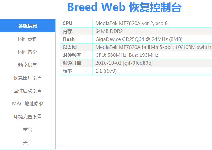 路由器第三方固件OpenWrt和Breed不死U-Boot的关系