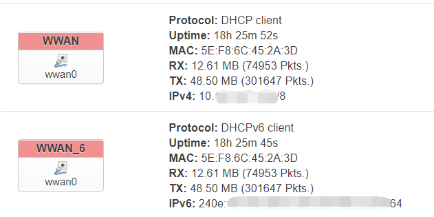 OpenWRT 4G using MBIM